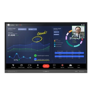 BenQ RP8603 Interaktywny płaski panel 2,18 m (86") Wi-Fi 450 cd/m² 4K Ultra HD Czarny Ekran dotykowy Procesor wbudowany Android 11 18/7