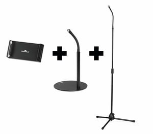 Durable TWIST COMBI Active Mount for Cell Phone/Smartphone, Tablet/UMPC, Black