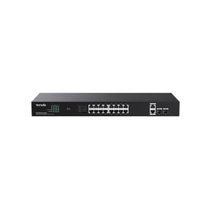 Tenda TEG1120P-16-250W Unmanaged Gigabit-Ethernet-Netzwerk-Switch (10/100/1000) mit PoE-Unterstützung