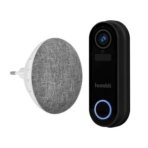 Hombli Smart Doorbell Pack Svart, Vit