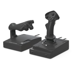 Hori HOTAS Schwarz USB-Steuerknüppel für PC, Xbox One, Xbox Series S, Xbox Series X