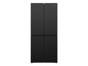 Hisense RQ563N4GB1 kyl- och frysskåp med öppning på båda sidor, fristående, 454 l, svart