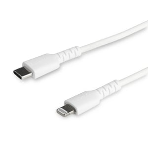 StarTech RUSBCLTMM2MW telefonkabel, vit, 2 m, USB-C till Lightning