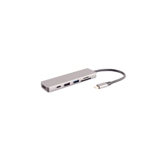 S/CONN maximum connectivity 14-05027 stacja dokująca Przewodowa USB 3.2 Gen 1 (3.1 Gen 1) Type-C Szary
