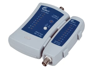 Alantec NI007 tester kabli sieciowych Tester PoE Niebieski, Szary