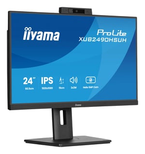 iiyama XUB2490HSUH-B2 monitor komputerowy 60,5 cm (23.8") 1920 x 1080 px Full HD LED Czarny