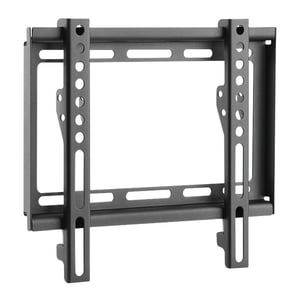 LogiLink BP0034 Halterung für Fernseher mit 106,7 cm (42") Bildschirmdiagonale, schwarz, Edelstahl