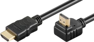 Microconnect HDM19192V2.0A90 kabel HDMI 2 m HDMI Typu A (Standard) Czarny