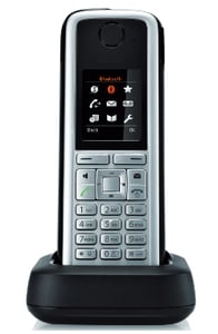 Unify OpenStage M3-telefoner DECT-telefon Namn och identifiering av den som ringer Svart, Silver