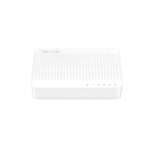 Tenda S105V10.0 Unmanaged L2 Fast Ethernet (10/100) Netzwerk-Switch, weiß