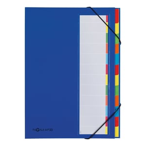 Page 44133-02 Card Tab: Cardboard, Paper, Polyester, Rubber, Blue