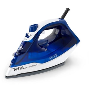 Tefal FV2838 Żelazko suche i parowe Ceramiczna stopa 2400 W Niebieski, Biały