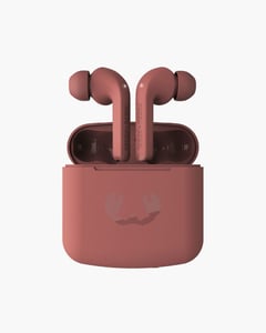Fresh 'n Rebel TWINS 1 TIP True Wireless Stereo (TWS) Earbuds for Calls/Music, USB Type-C, Bluetooth, Red