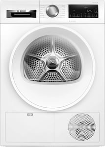Bosch Serie 6 WQG242AMSN Freestanding Front-Loading Clothes Dryer, 9 kg, White