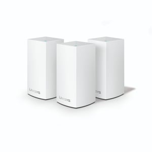 Linksys Velop Dualband (2,4 GHz/5 GHz) Wi-Fi 5 (802.11ac) Weiß 2 für den Innenbereich
