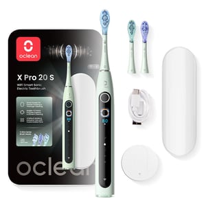 Oclean X Pro 20 S Set Dorosły Soniczna szczoteczka do zębów Zielony