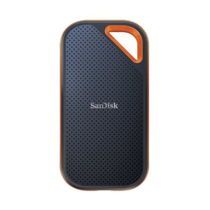SanDisk Extreme PRO Portable 2 TB USB Typ C 3.2 Gen 2 (3.1 Gen 2) Schwarz