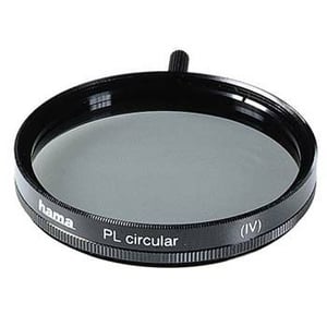 Hama Circular Polarizing Filter, 40.5 mm, Coated, Black Circular polarizing filter for cameras