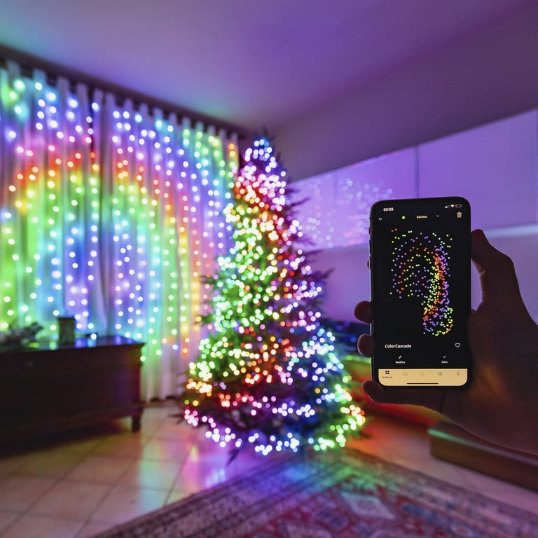 Twinkly Strings Inteligentne oświetlenie sznurkowe Wi-Fi/Bluetooth