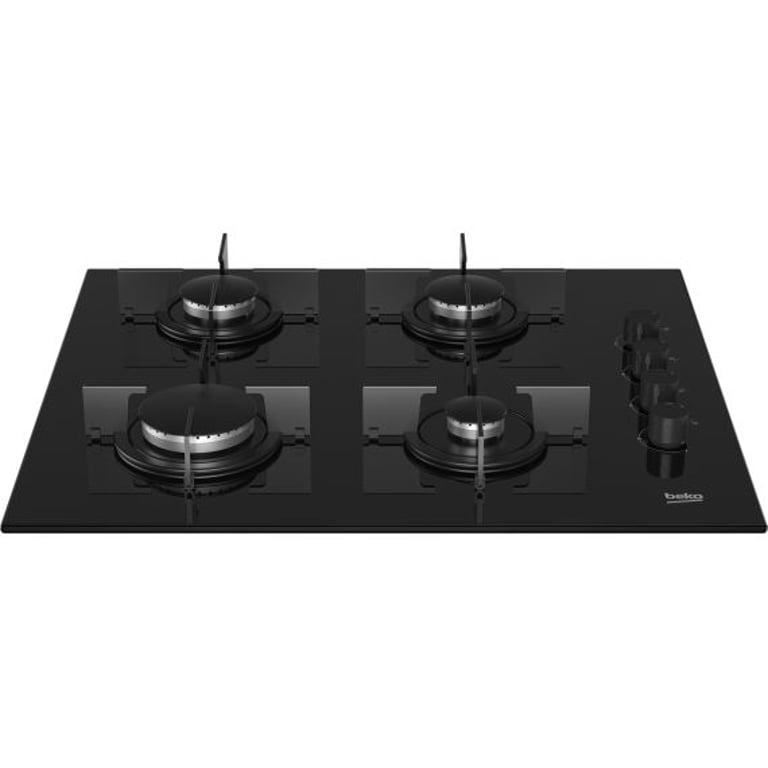 Beko HILG 64120 S płyta kuchenna Czarny Wbudowany Gaz 4 stref(y)