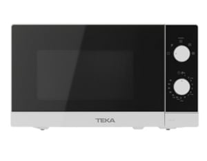 Teka MW FS20 WH Schwarz, Weiß – Solo-Mikrowelle für die Arbeitsplatte, 20 l, 700 W