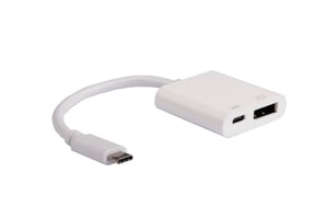 EFB Elektronik EBUSBC-DP-4K60PD stacja dokująca Biały