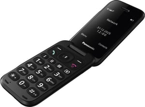 Panasonic KX-TF600EXR mobiltelefon 7,11 cm (2,8") 132 g Röd Telefon för seniorer