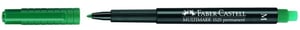 Faber-Castell 152563 Permanentmarker Grün 1 Stk.