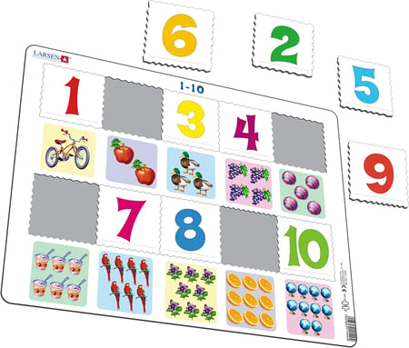 Larsen Maxi LA-AR3 Puzzle kształty 10 szt.