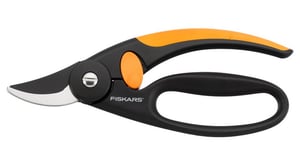 Fiskars 111440 Bypass-Gartenschere, schwarz