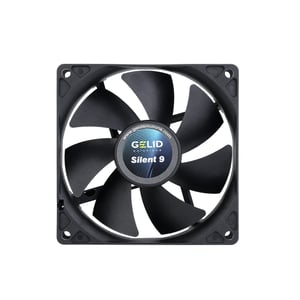 Gelid Solutions FN-PX09-16 kylsystem för datorer Datorchassi Luftkylare 9 cm Svart 1 st.