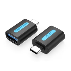 Vention CDUB0 USB-C to USB-A Adapter, Black