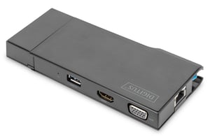 Digitus Universal-Dockingstation, USB 3.0, für unterwegs
