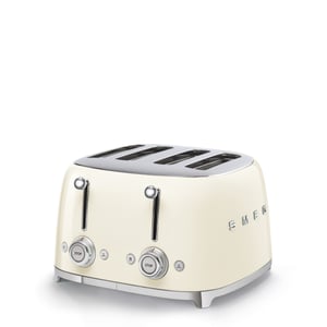 Smeg TSF03CREU 6-slice toaster, 2000 W, Cream