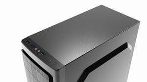 Gembird ATX-Gehäuse Fornax 140, 2x USB 3.0, schwarzer Midi-Tower
