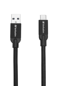 Verbatim 48871 USB-Kabel USB 3.2 Gen 2 (3.1 Gen 2) 1 m USB-A auf USB-C Schwarz