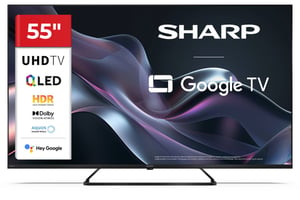 Sharp 55HP6265E TV 139,7 cm (55") 4K Ultra HD Smart TV Wi-Fi Svart