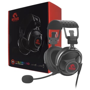 Marvo HG9053 Kopfhörer/Headset, kabelgebunden, Kopfbügel, Gaming, schwarz