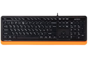A4Tech FK10 tangentbord Hem USB Orange