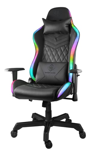 Deltaco DC410 Gaming Chair Upholstered Seat Black