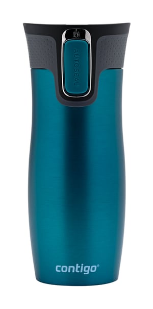 CONTIGO West Loop 470 ml Turkusowy Stal nierdzewna