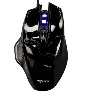 E-blue Mazer M642 myszka Gaming Po prawej stronie USB Typu-A Optyczny 2500 DPI