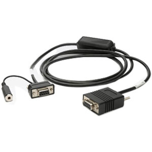 Motorola 25-13228-03R Parallelkabel, schwarz, 1,8 m, DB9