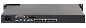APC KVM0108A KVM-Switch, rackmontierbar, schwarz