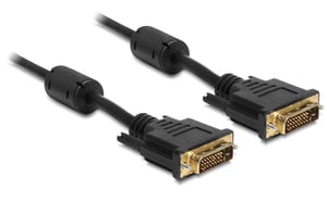 DeLOCK 83192 kabel DVI 5 m DVI-D Czarny