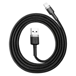 Baseus CALKLF-BG1 kabel USB 1 m USB A Schwarz, Grau