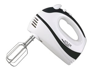 Adler AD 4205 b Handmixer 300 W Svart, Vit