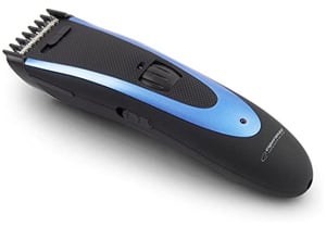 Esperanza EBC004 skäggtrimmer Batteri 24 2,4 cm Svart, Blå