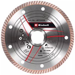 Einhell 49724550 angle grinder accessory: Cutting disc