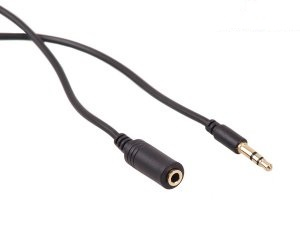 Maclean MCTV-818 Audiokabel 1 m 3,5 mm Schwarz